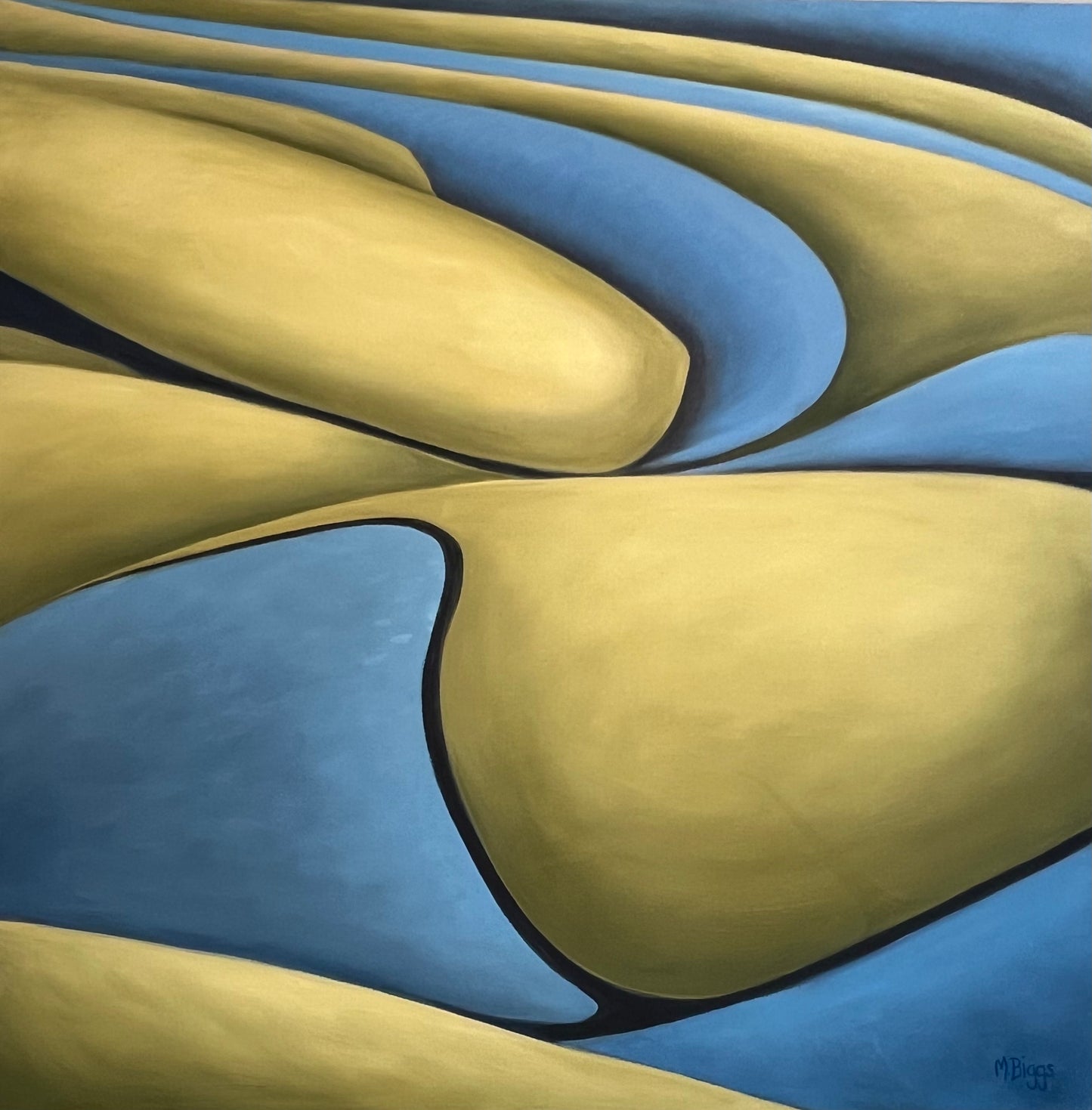 Hills Abstracted #2